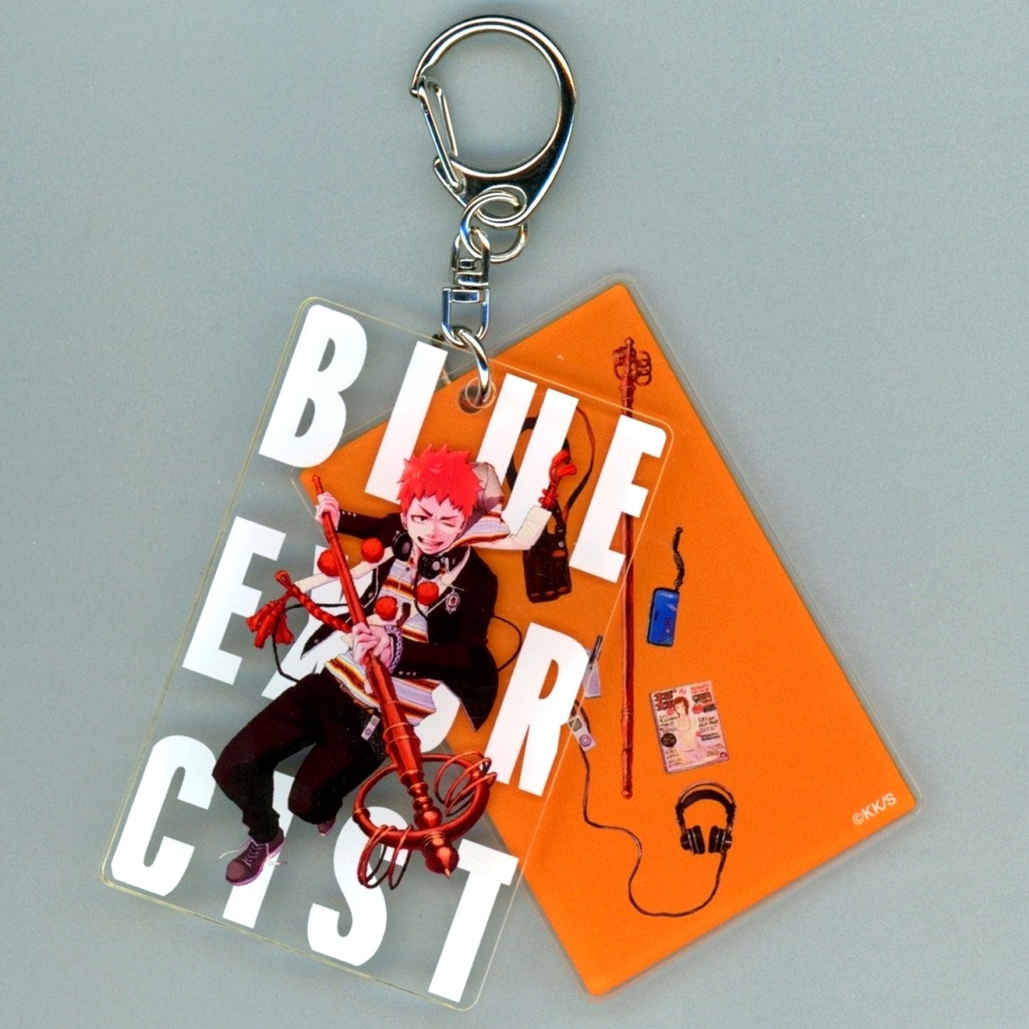 Renzo Shima Blue Exorcist Slide Acrylic Keychain Vol.1 Blue Exorcist Exhibition [USED]