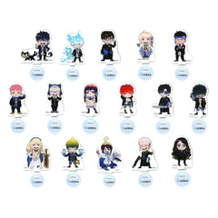 Blue Exorcist Rin Okumura & Others All 16 Types Set Acrylic Mini Figure Ex. Part 1 Blue Exorcist Exhibition Exclusive Acrylic Item [USED]
