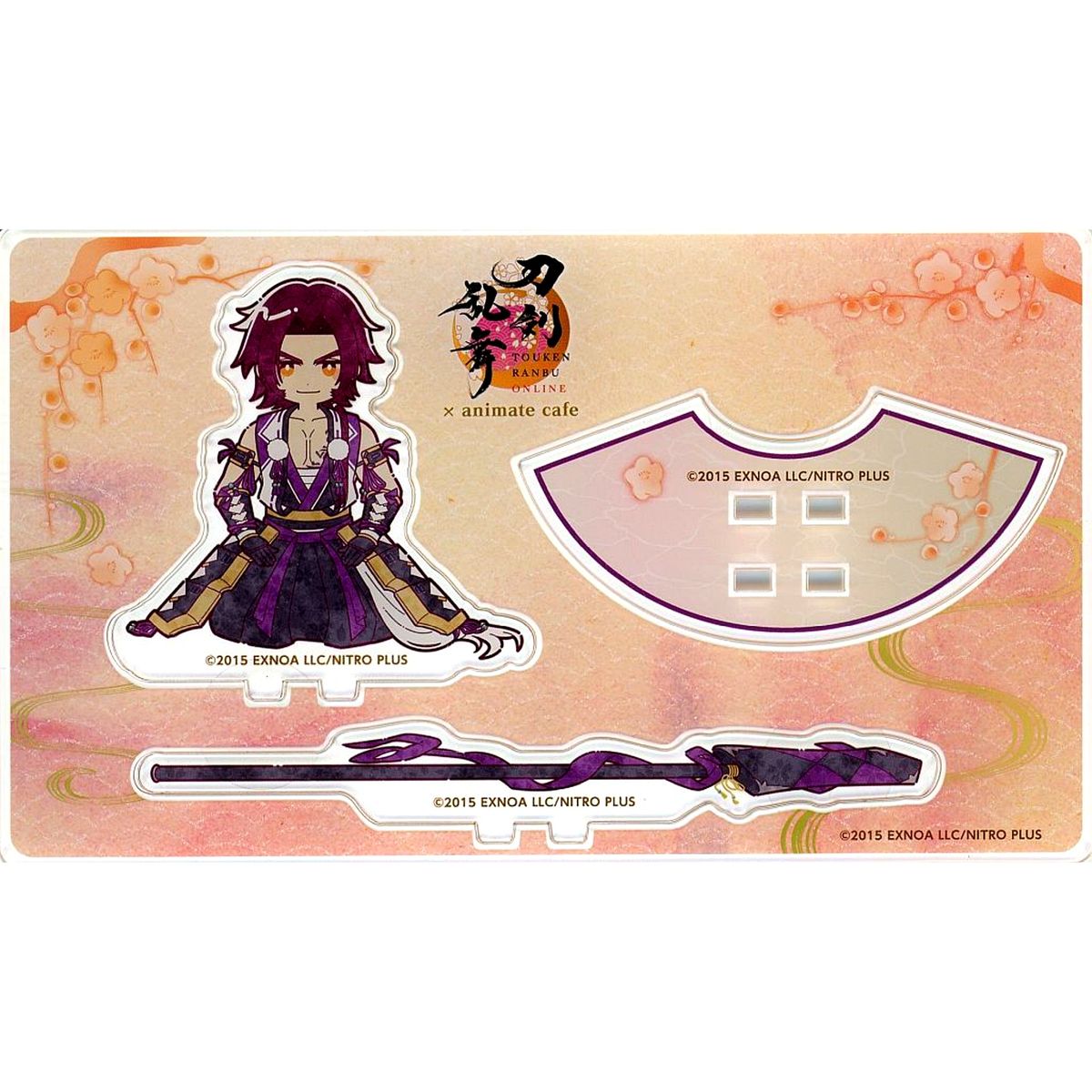 Tonbokiri Kneeling Mini Acrylic Stand Touken Ranbu ONLINE 10th Anniversary Part 2 x animatecafe [USED]