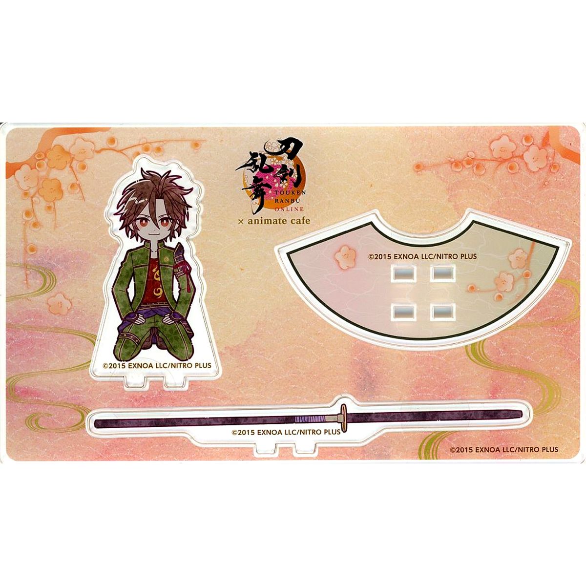 Otegine Kneeling Mini Acrylic Stand Touken Ranbu ONLINE 10th Anniversary Part 2 x animatecafe [USED]