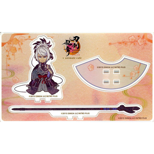 Ningen Mukotsu Kneeling Mini Acrylic Stand Touken Ranbu ONLINE 10th Anniversary Part 2 x animatecafe [USED]