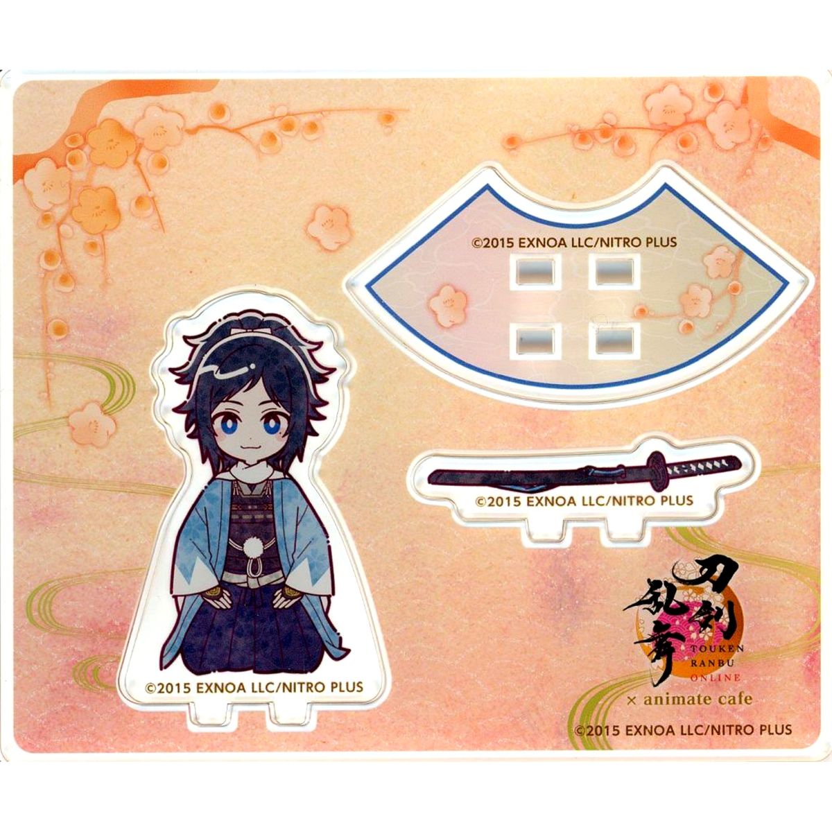 Yamatonokami Yasusada Kneeling Mini Acrylic Stand Touken Ranbu ONLINE 10th Anniversary Part 2 x animatecafe [USED]