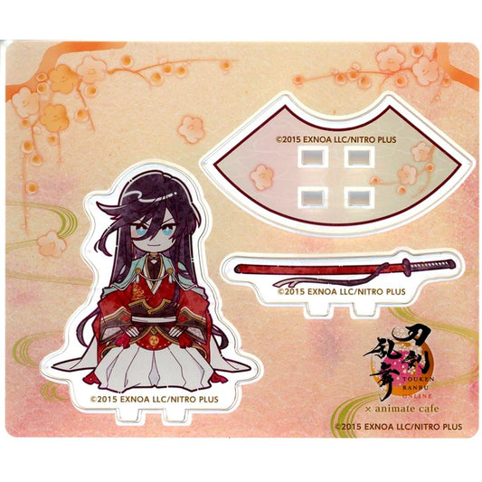 Izuminokami Kanesada Touken Ranbu ONLINE x animatecafe Kneeling Mini Acrylic Stand 10th Anniversary 2nd Wave [USED]