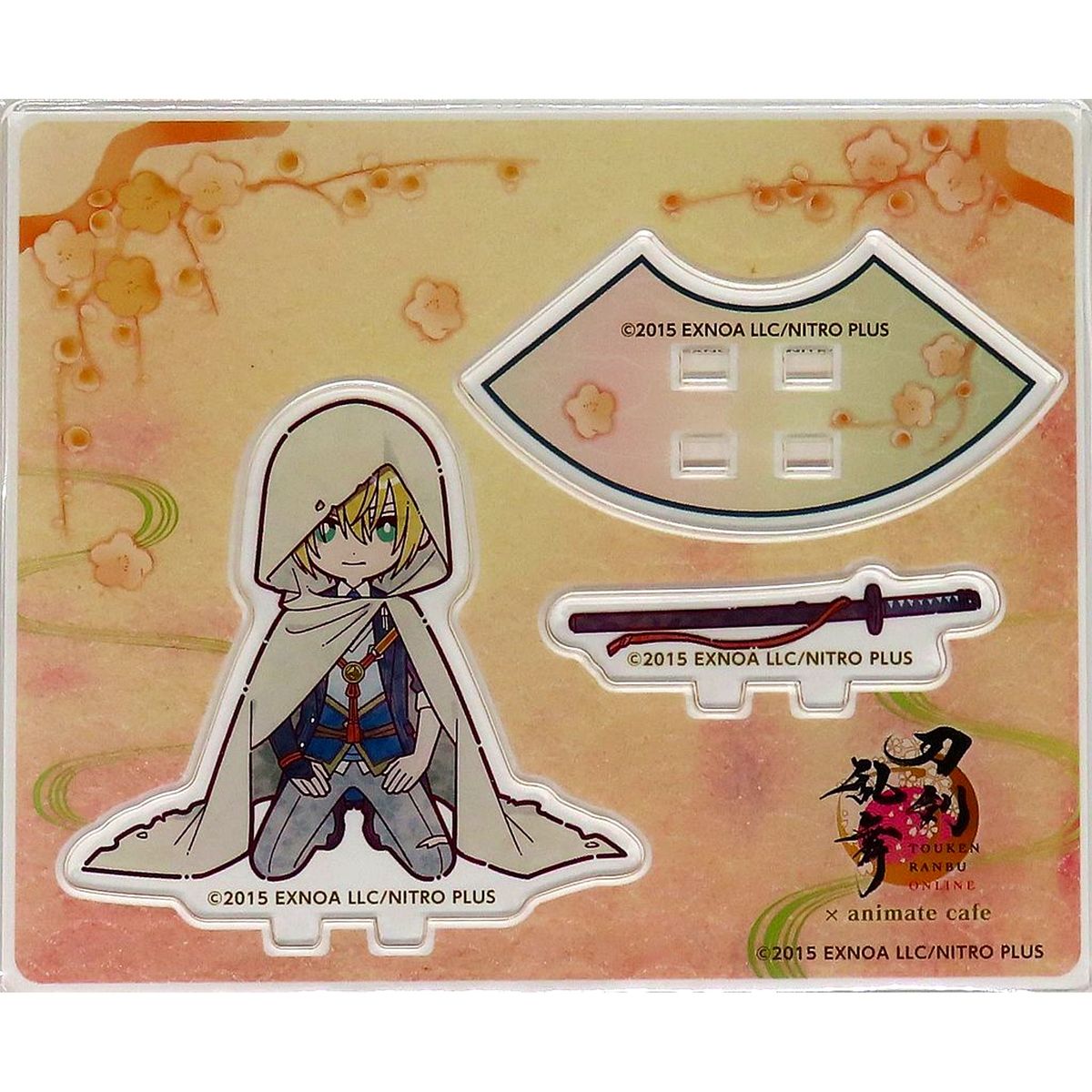 Yamanbagiri Kunihiro Kneeling Mini Acrylic Stand Touken Ranbu ONLINE 10th Anniversary Part 2 x animatecafe [USED]