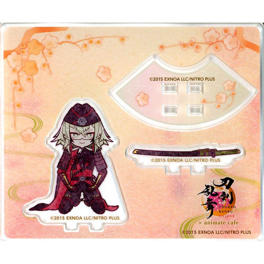Ishida Masamune Kneeling Mini Acrylic Stand Touken Ranbu ONLINE 10th Anniversary Part 2 x animatecafe [USED]