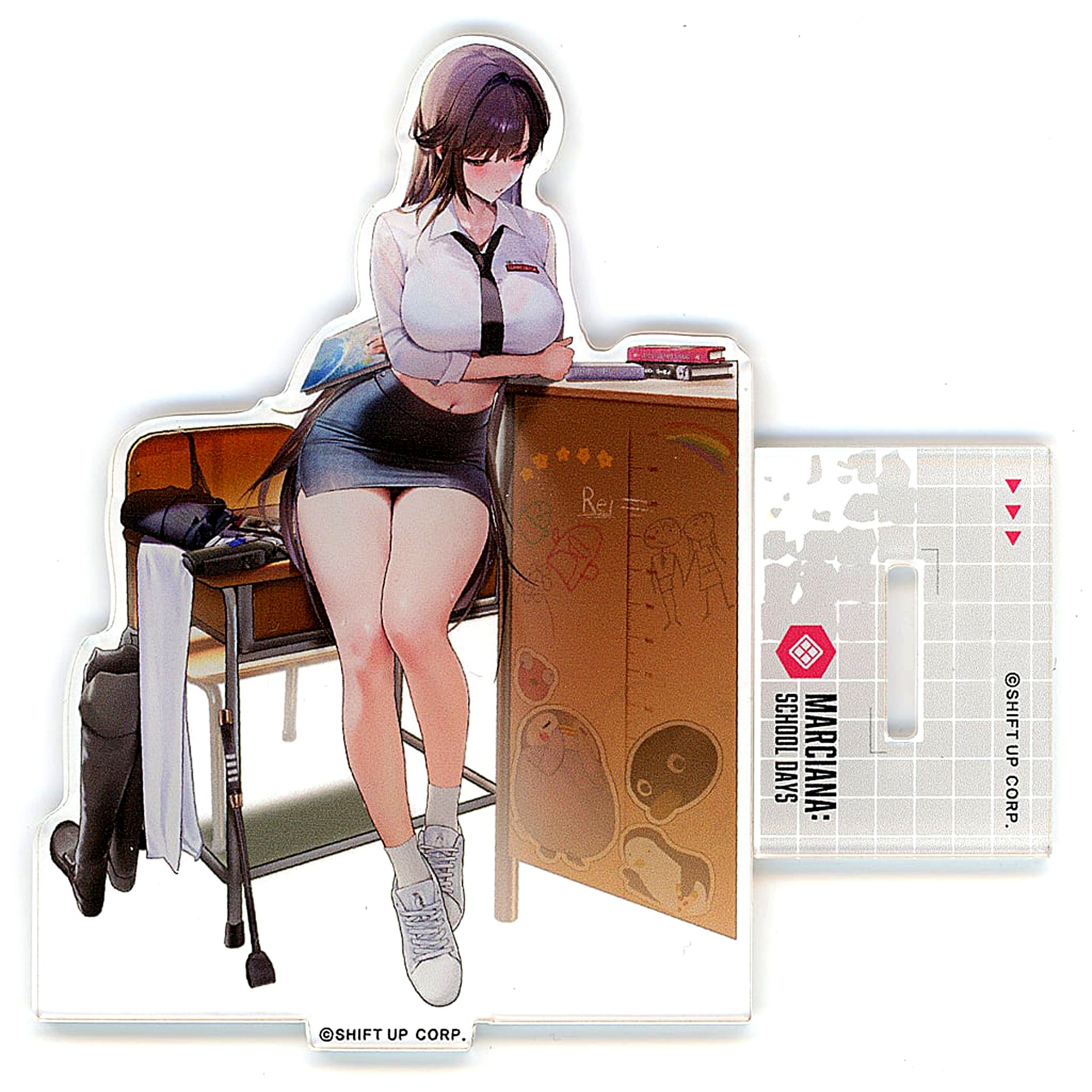 Marciana: School Days GODDESS OF VICTORY: NIKKE Acrylic Stand MEGA NIKKE STORE TOKYO Limited [USED]