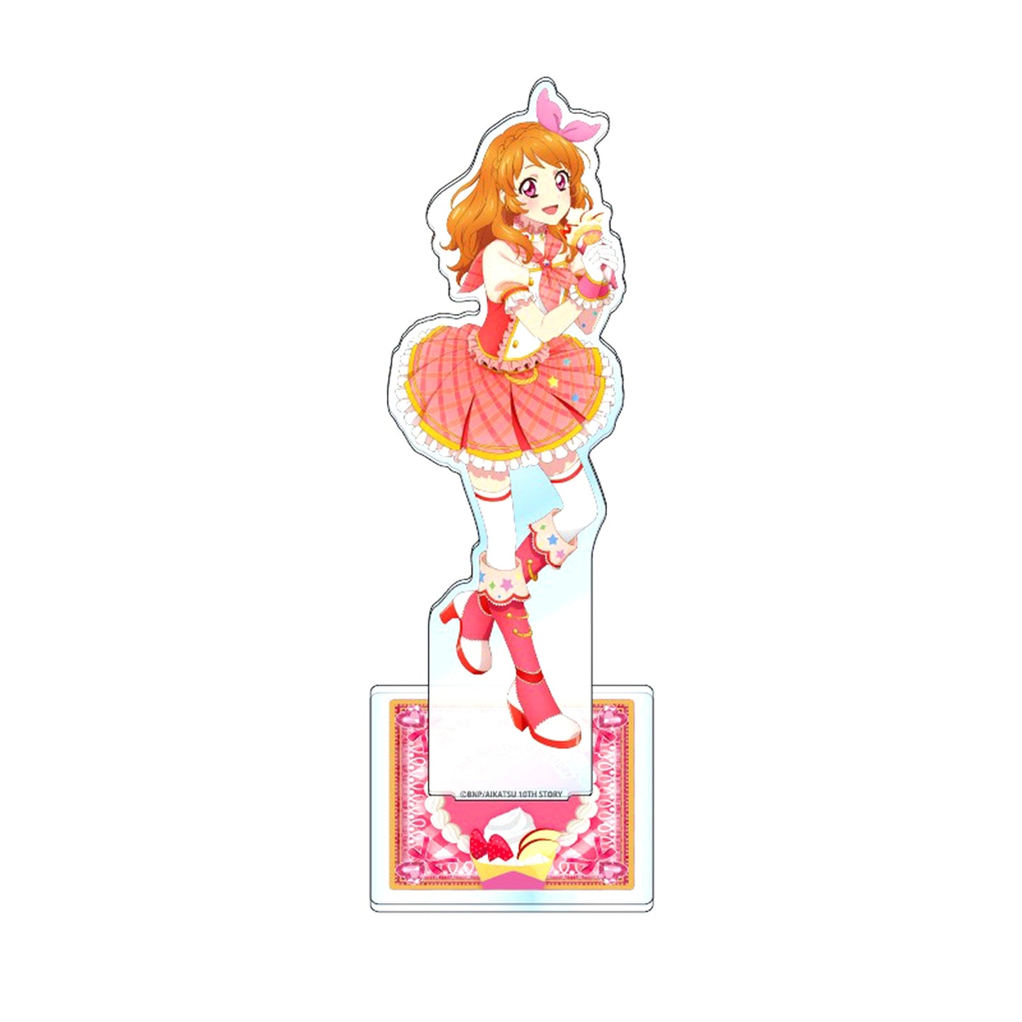 Akari Ozora Illustration Acrylic Stand Aikatsu! Akari Generation x Marion Crepes [USED]