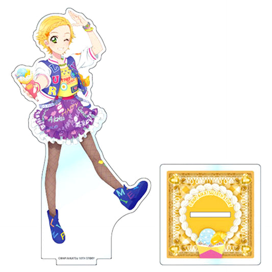 Hinaki Shinjo Illustration Acrylic Stand Aikatsu! Akari Generation x Marion Crepes [USED]