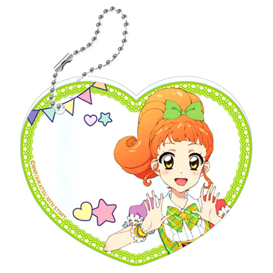 Kokone Kurisu Picrea Acrylic Keychain & Stand Aikatsu! Akari Generation x Marion Crepes [USED]