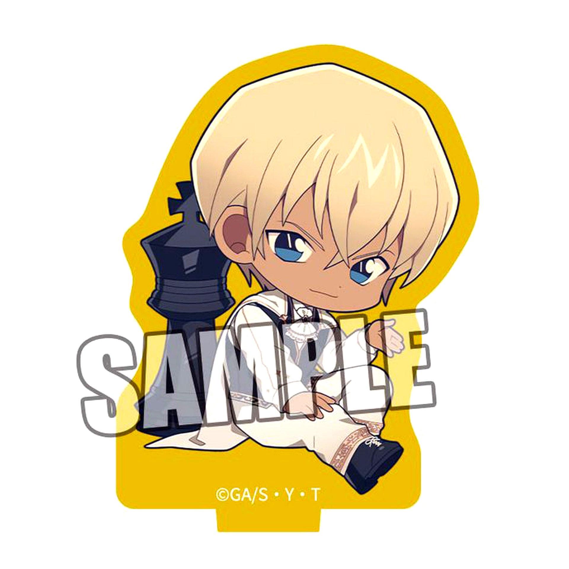 Toru Amuro Detective Conan Trading Mini Acrylic Stand Chess Ver. [USED]