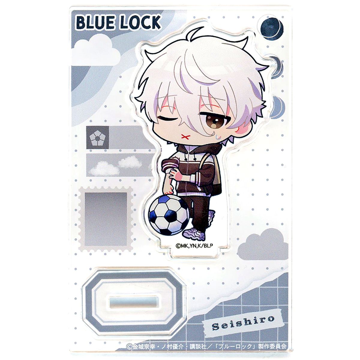 Seishiro Nagi Mini Acrylic Stand Nostalgia Illustration Blue Lock [USED]