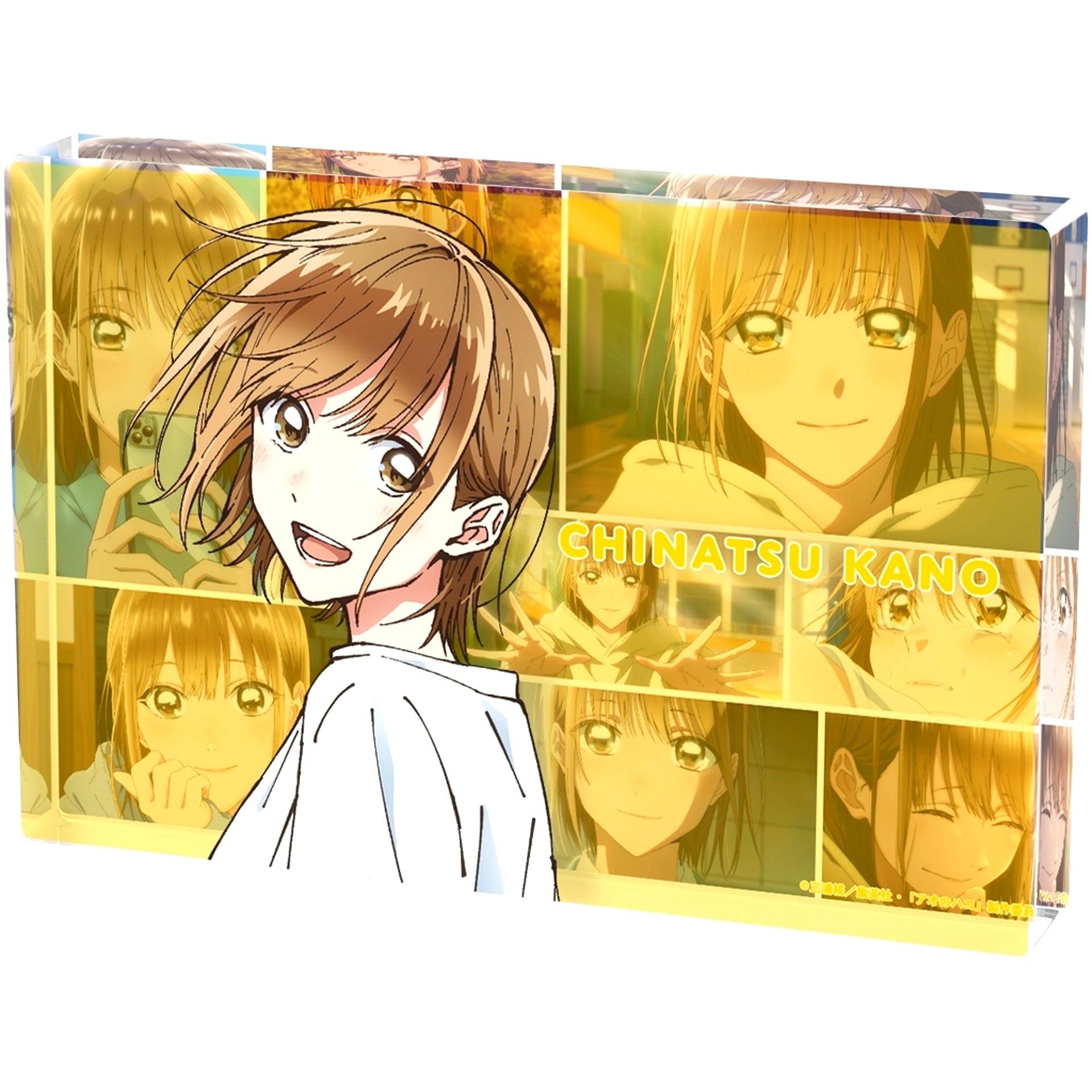 Chinatsu Kano Scene Shot Acrylic Block Blue Box [USED]