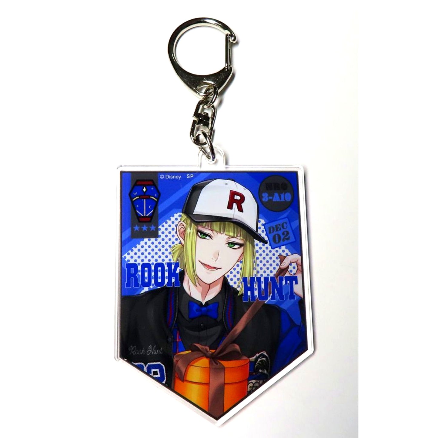 Rook Hunt Disney Twisted-Wonderland Union Birthday Keychain 5th Anniv animate ONLY SHOP [USED]