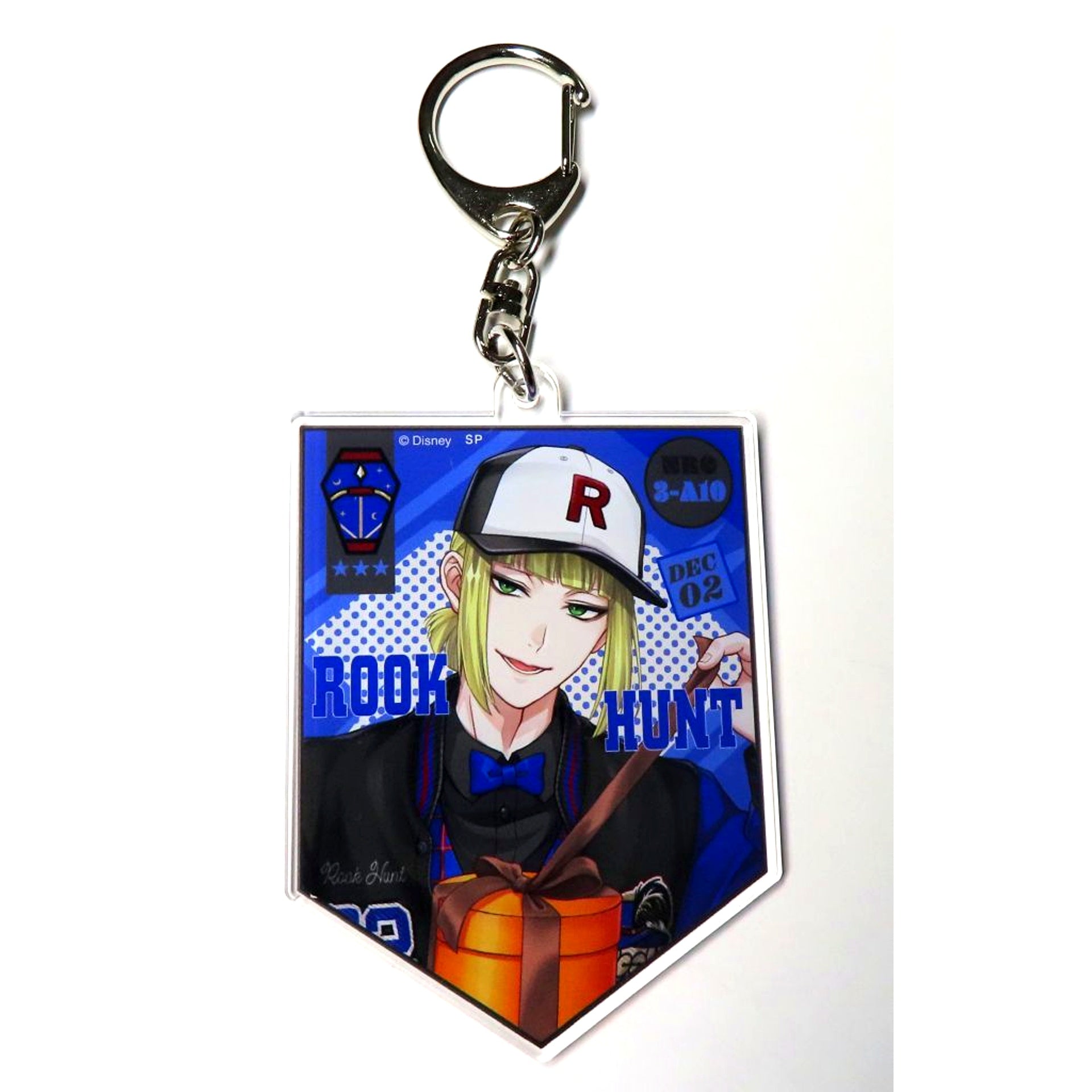Rook Hunt Disney Twisted-Wonderland Union Birthday Keychain 5th Anniv animate ONLY SHOP [USED]