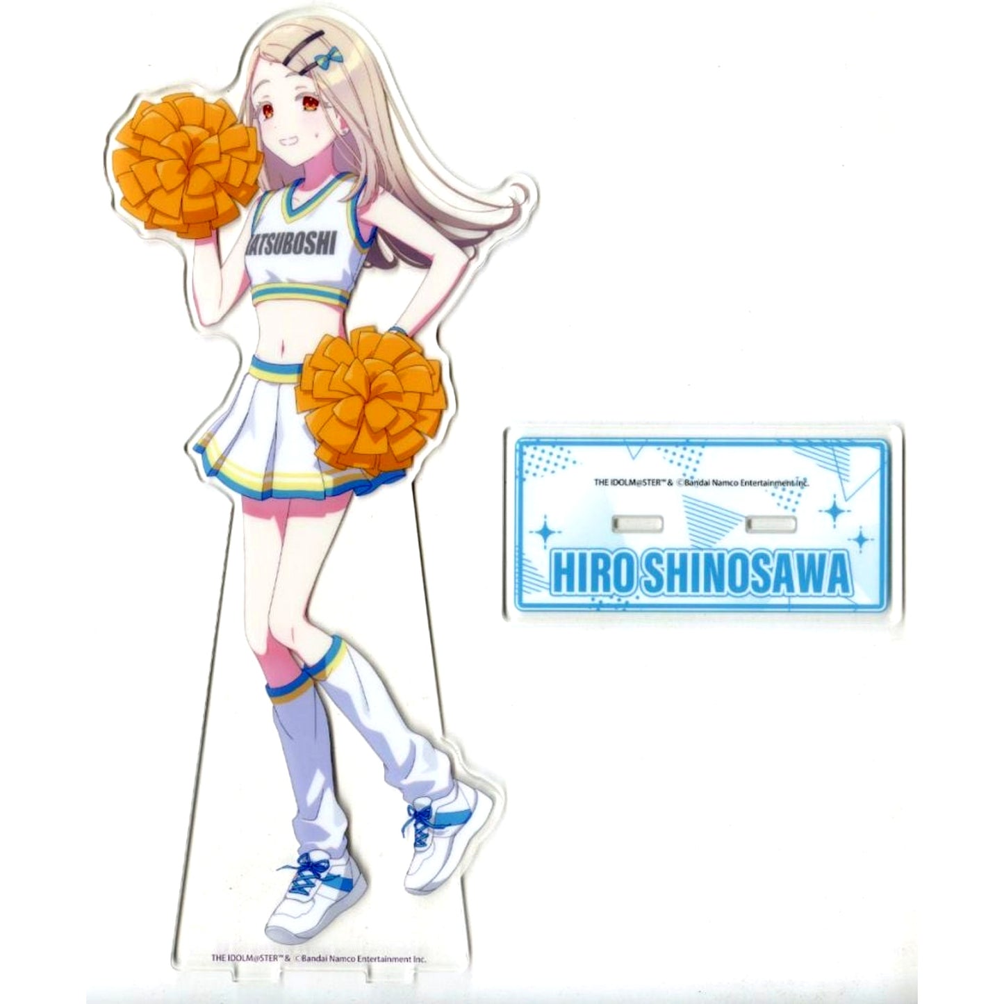 Hiro Shinosawa Gakuen Idolmaster Drawn Extra Large Acrylic Stand Kotobukiya Kuji CHEERFUL! Prize S-2 [USED]