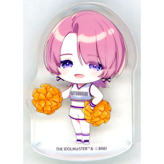 Mao Arimura C-4 Prize Swinging Acrylic Mascot Kotobukiya Kuji Gakuen Idolmaster Cheerful! [USED]