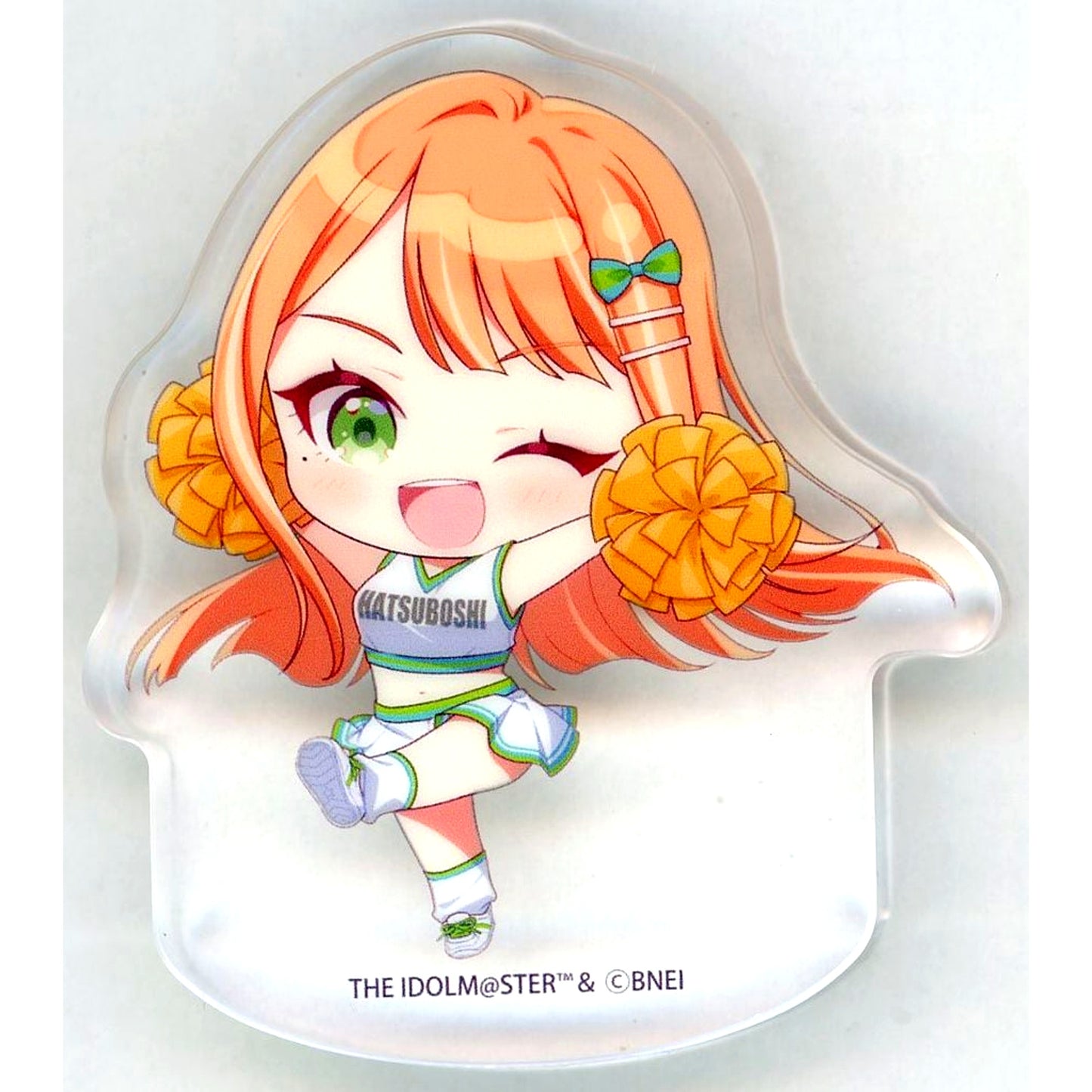 Sumika Shiun Gakuen Idolmaster Kotobukiya Kuji CHEERFUL! Prize C-7 Swinging Acrylic Mascot [USED]