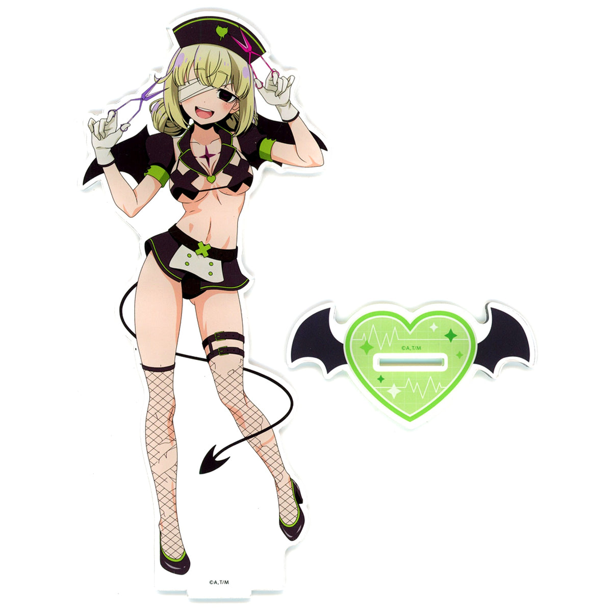 Leopard A-2 Prize Nurse Swimsuit Style for Enormita BIG Acrylic Stand Gushing over Magical Girls Kuji Colle [USED]