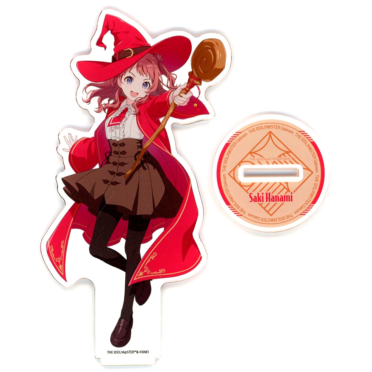 Saki Hanami Gakuen Idolmaster Goods Fair in Gamers 2nd Acrylic Stand 37 Magician Ver. Drawn Illustration [USED]