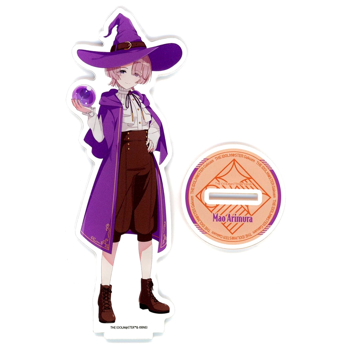 Mao Arimura Gakuen Idolmaster Goods Fair in Gamers 2nd Acrylic Stand 40 Magician Ver. Drawn Illustration [USED]