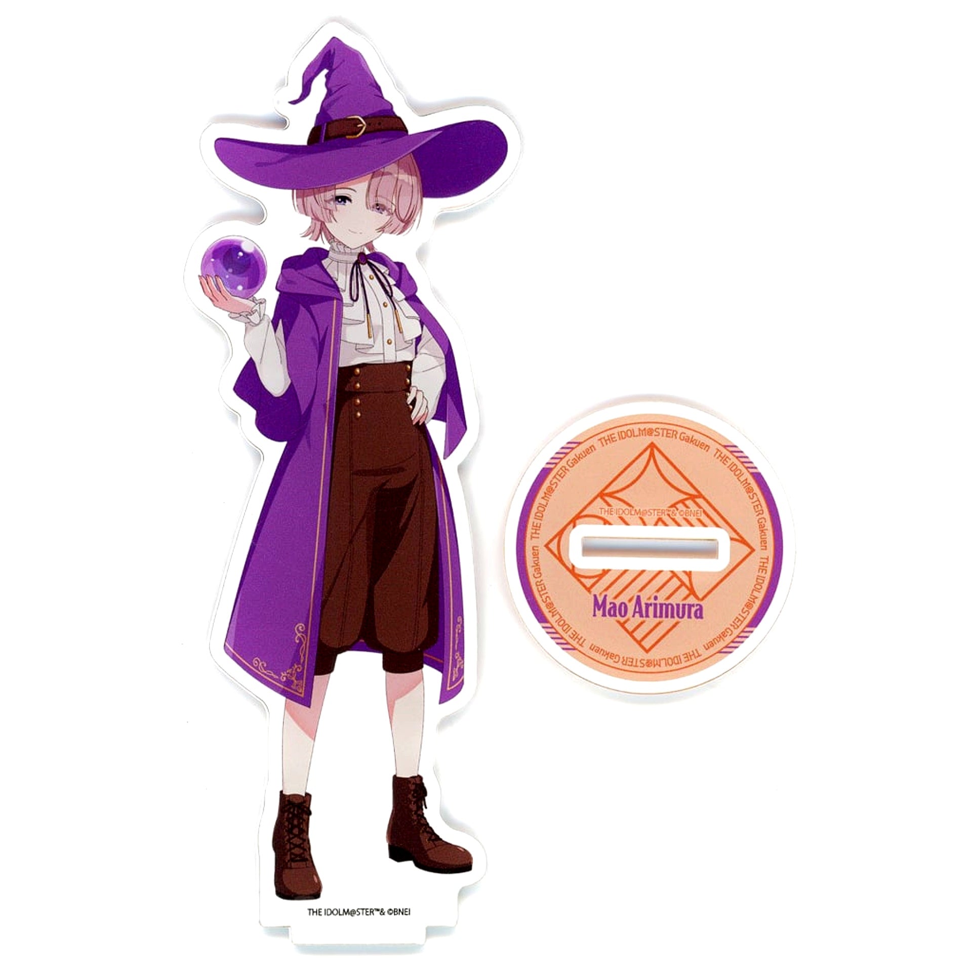 Mao Arimura Gakuen Idolmaster Goods Fair in Gamers 2nd Acrylic Stand 40 Magician Ver. Drawn Illustration [USED]