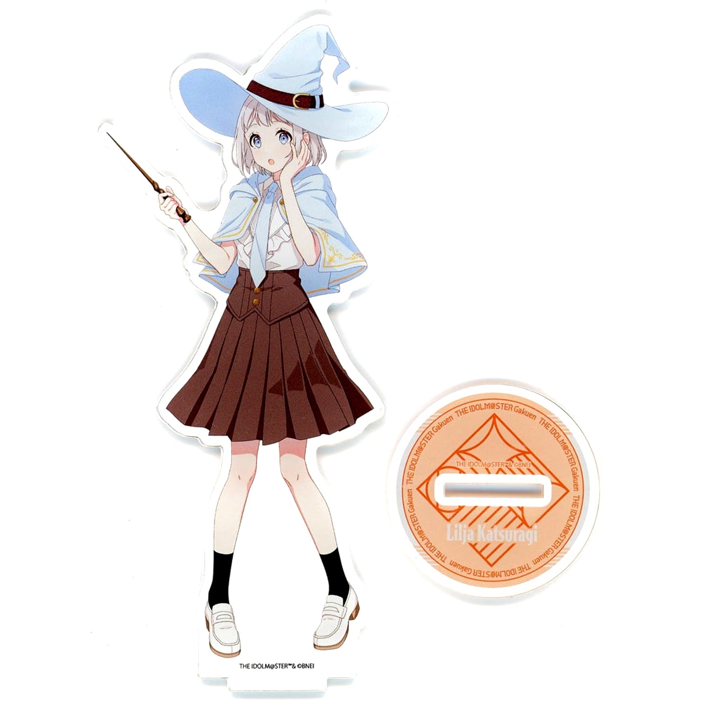 Lilja Katsuragi Gakuen Idolmaster Wizard Ver. Drawn Illustration Acrylic Stand Goods Fair in Gamers Vol.2 41 [USED]