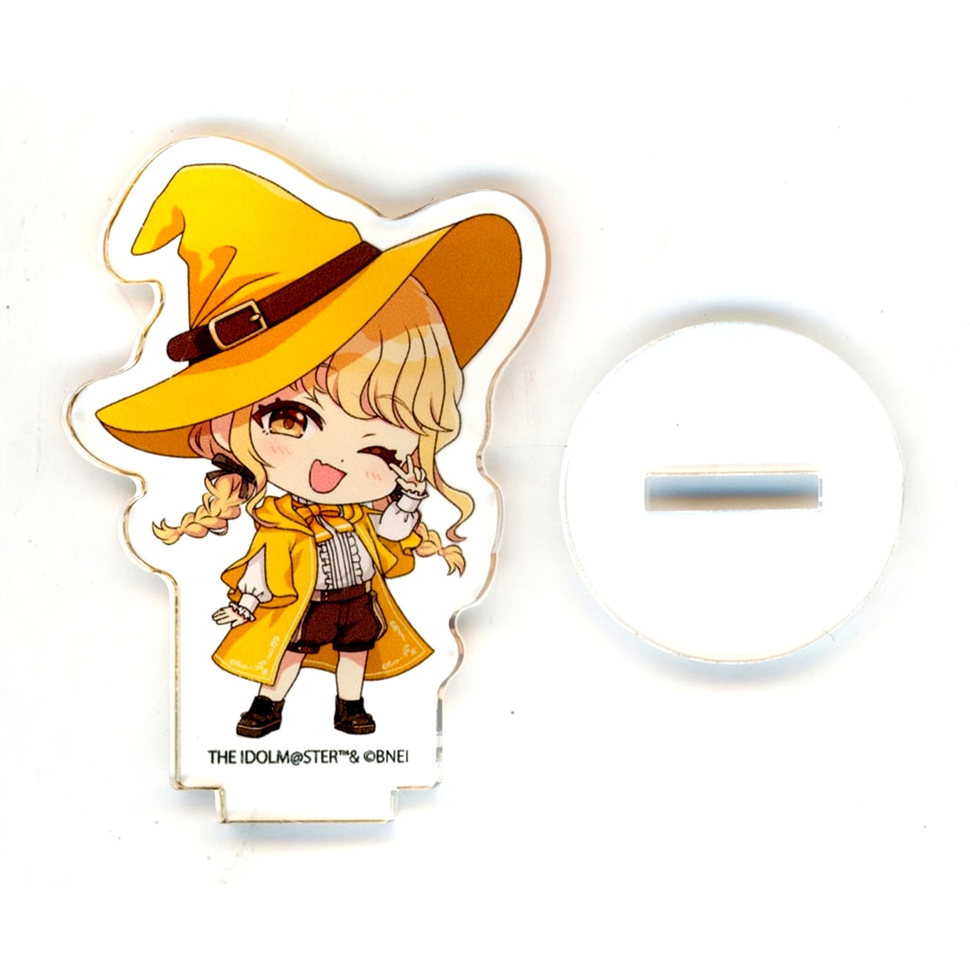 Kotone Fujita Gakuen Idolmaster Acrylic Puchi Stand 03. Witch ver. Mini Chara Illustration Goods Fair in Gamers Vol.2 [USED]