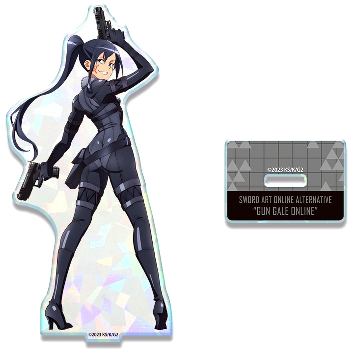 Pitohui A Design 03 Sword Art Online Alternative Gun Gale Online II Hologram Acrylic Stand [USED]