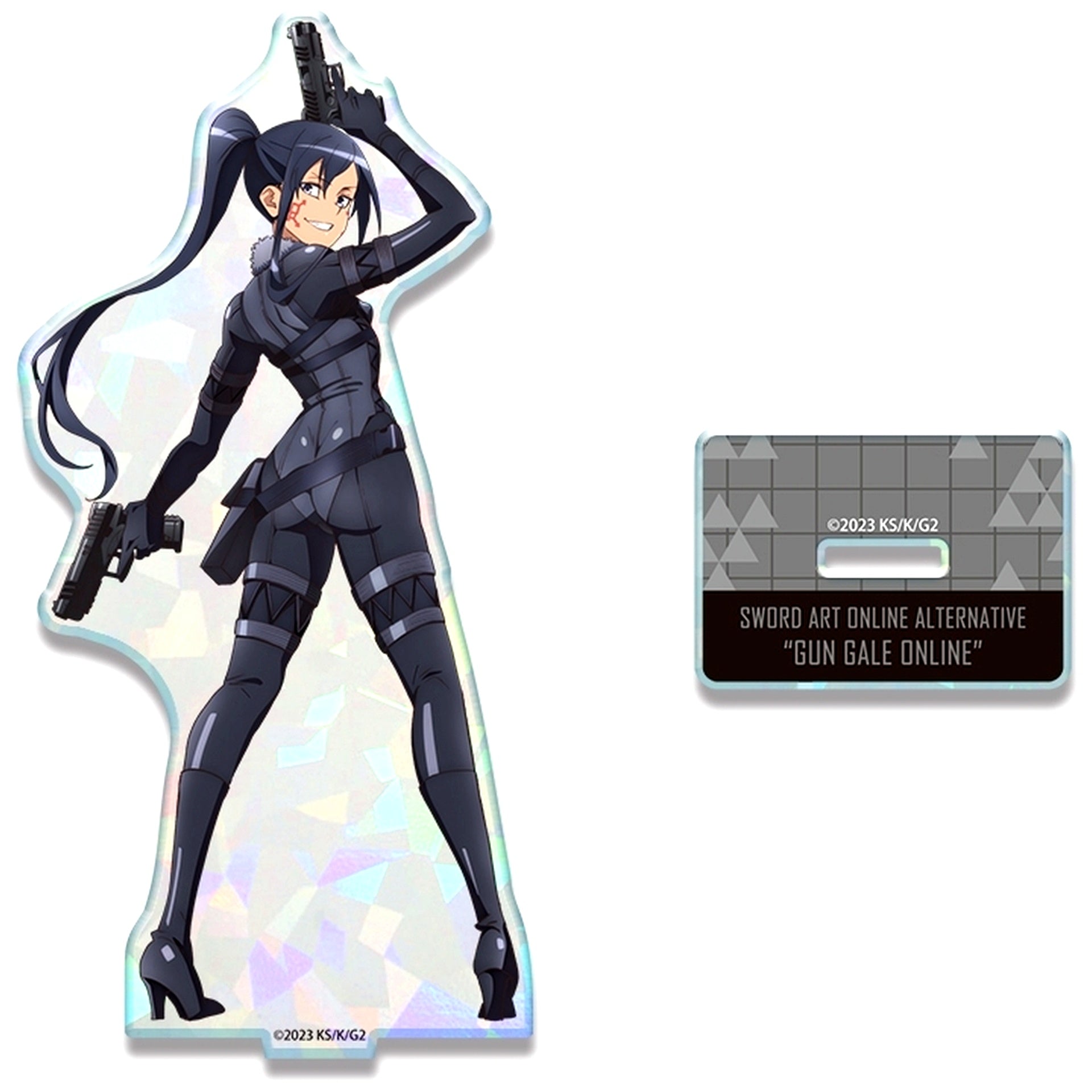 Pitohui A Design 03 Sword Art Online Alternative Gun Gale Online II Hologram Acrylic Stand [USED]