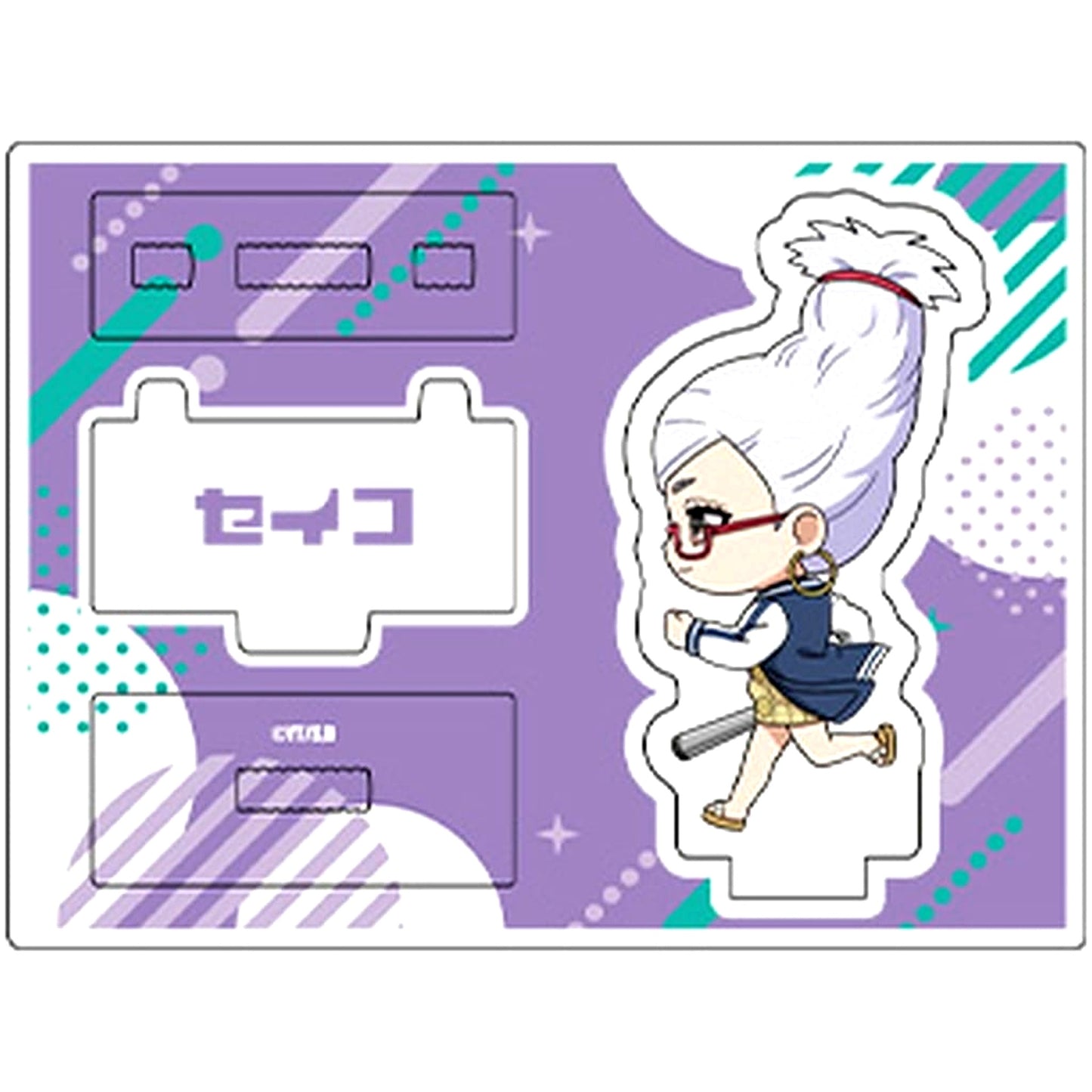 Dandadan Seiko Ayase Trading Acrylic Stand Dash Mini Chara Ver. [USED]