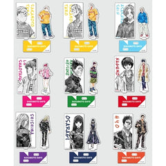 Sakamoto Days Taro Sakamoto & Others All 9 Types Set Acrylic Stand Collection Lite Letter Collection Acrylic Stands [USED]