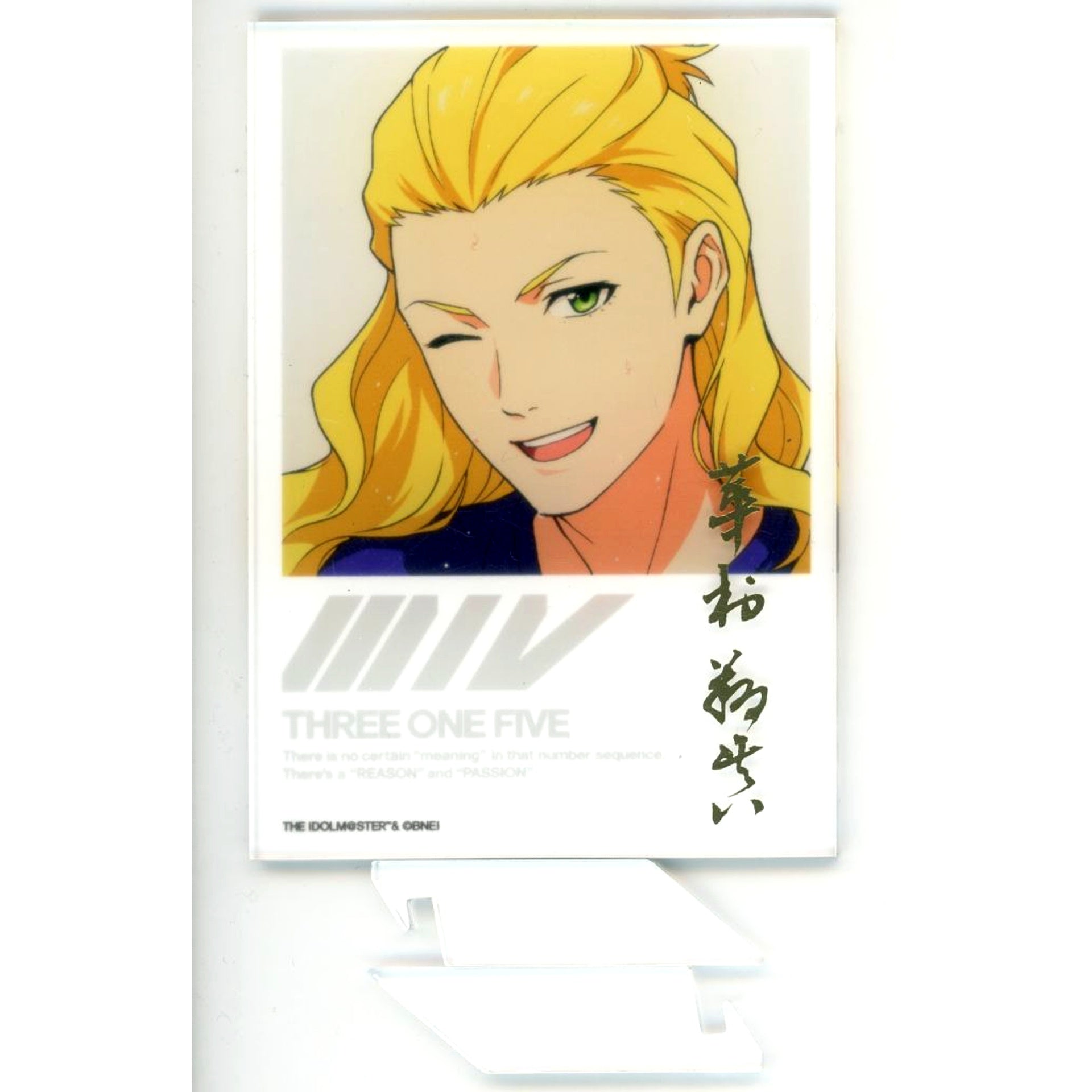 Shoma Hanamura The Idolmaster SideM Acrylic Art Stand -Expression- x FiFS Illustration Exhibition Three One Five Vol.5 [USED]