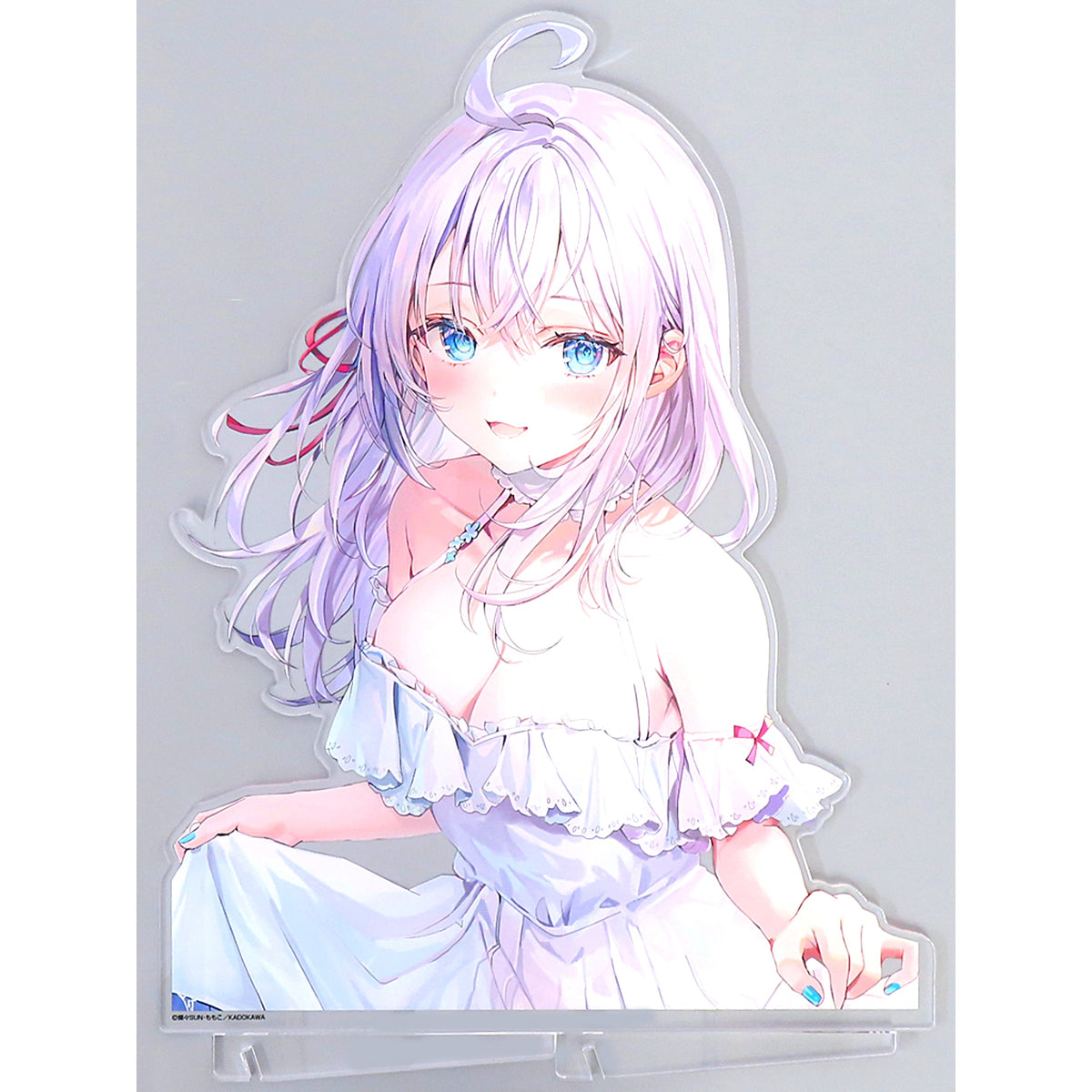 Alya Alisa Mikhailovna Kujo Single Item Big Acrylic Stand Alya Sometimes Hides Her Feelings in Russian Momoco Art Book Animate Limited Set Bundle Item [USED]