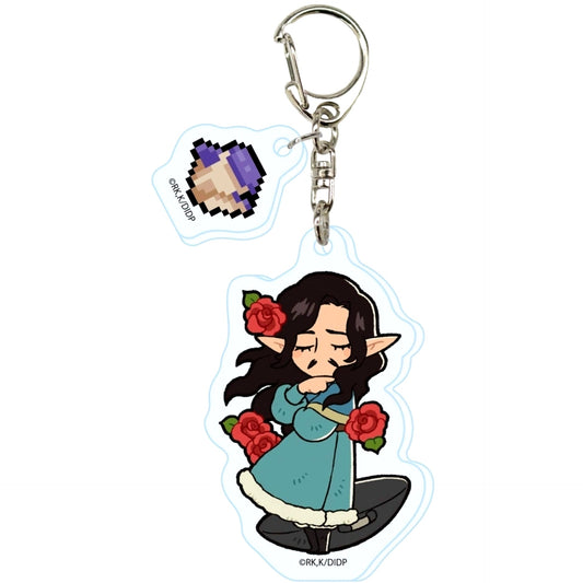 Senshi Changeling Delicious in Dungeon Acrylic Keychain with Parts 01 Official Illustration [USED]