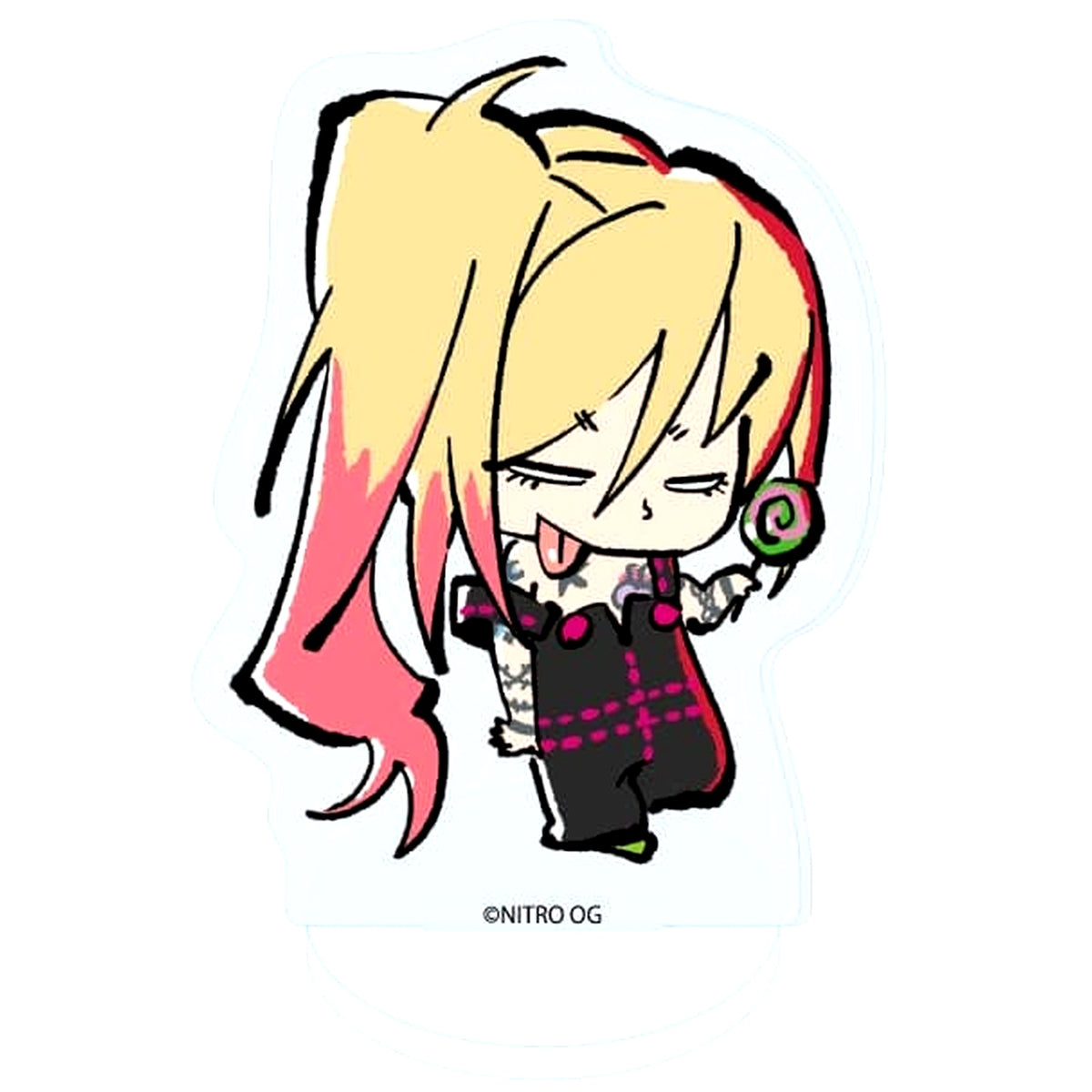 Mayu Acrylic Petit Stand Nitrochirale 06 Slow Damage Official Illustration [USED]