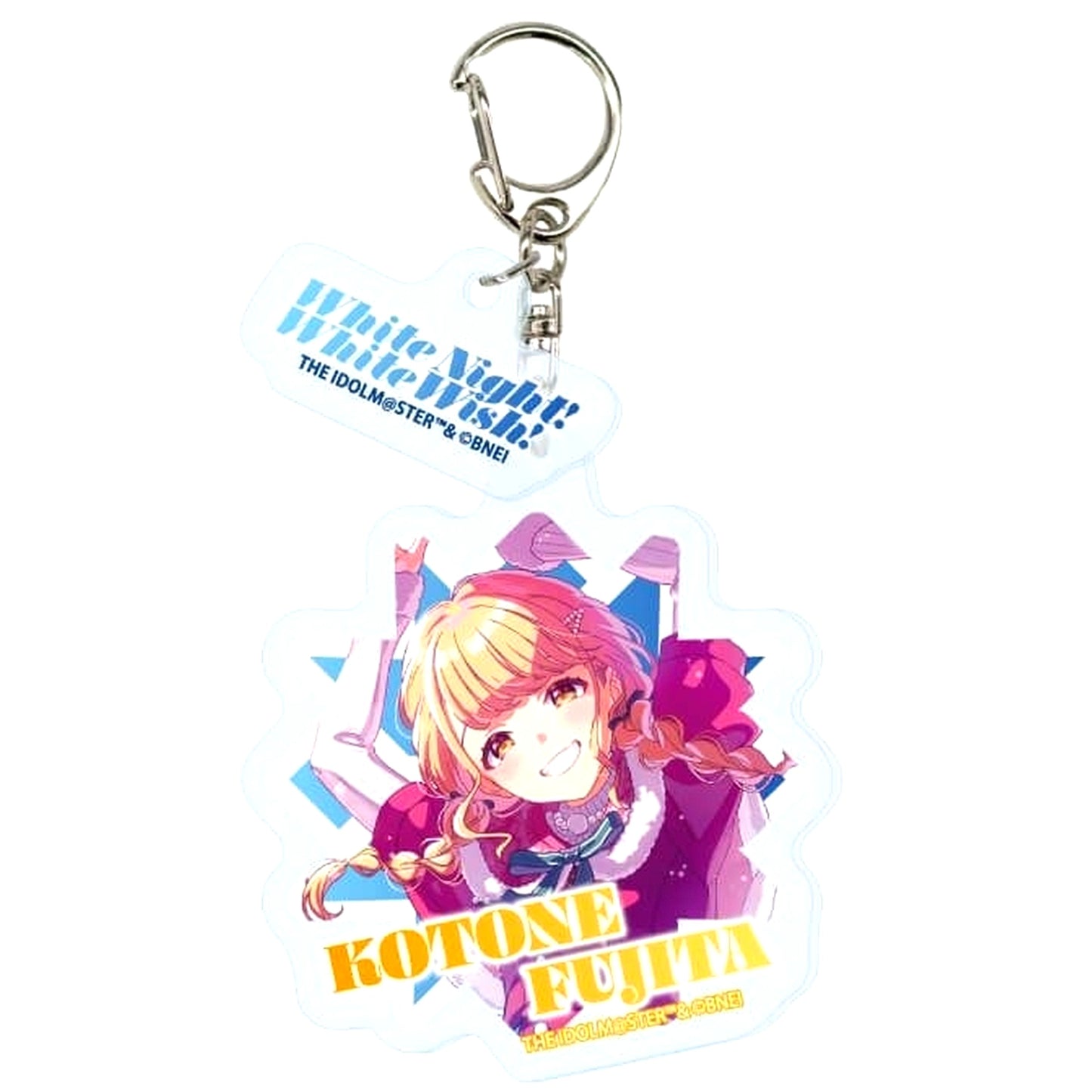 Kotone Fujita Gakuen Idolmaster Acrylic Keychain with Parts 02. '24 Winter Ver. [USED]