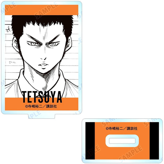 Tetsuya Yuki Ace of Diamond x Ace of Diamond Act II Trading Original Panel Acrylic Stand [USED]