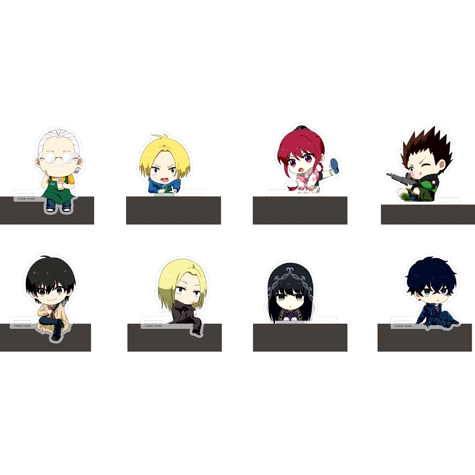 Set of 8 Sakamoto Days Kado Chara [USED]