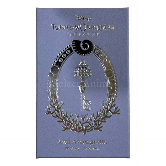 Azul Ashengrotto Disney Twisted-Wonderland 4YOU KEY Charm with Message Card Valentine's Day Gift 2025 [USED]