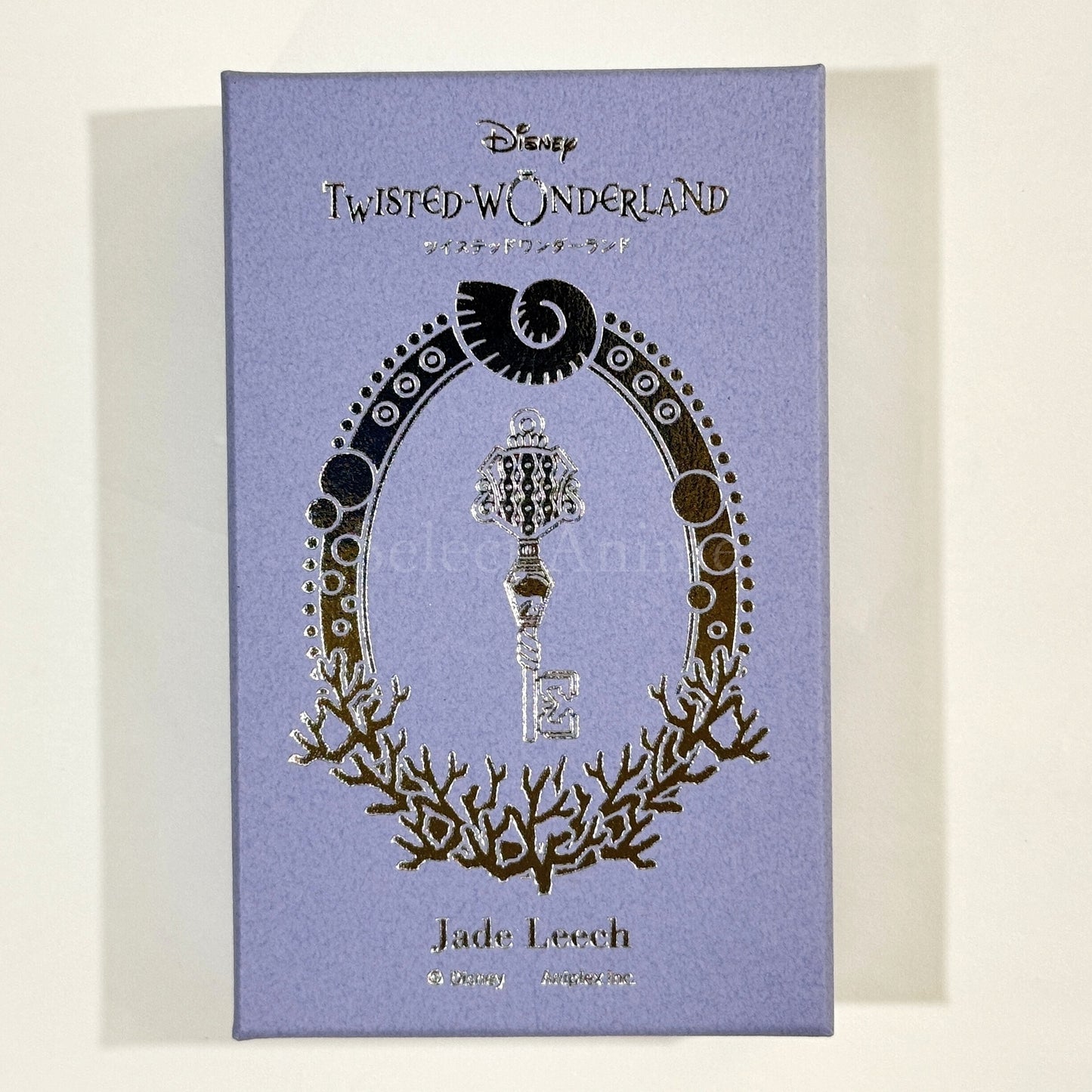 Jade Leech Disney Twisted-Wonderland 4YOU KEY Charm with Message Card Valentine's Day Gift 2025 [USED]