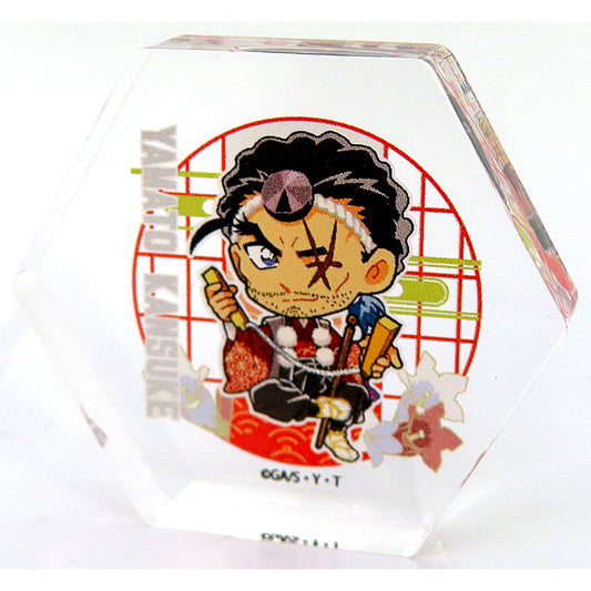 Kansuke Yamato Detective Conan Osaka Castle Honjin Special Shop 2025 Trading Acrylic Block Sengoku Pattern A [USED]