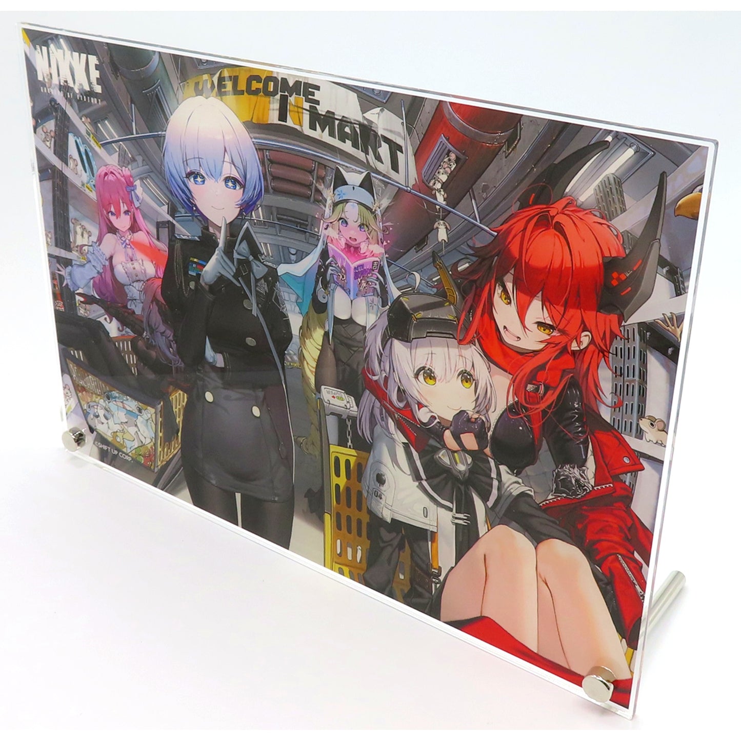 Single Item Group Goddess of Victory: Nikke Official Art Book ebtenDX Pack Bonus Acrylic Plate [USED]