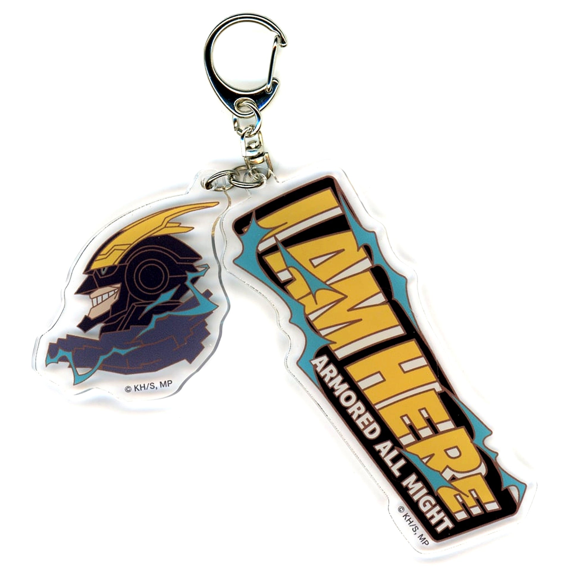 Armored All Might My Hero Academia Acrylic Keychain [USED]