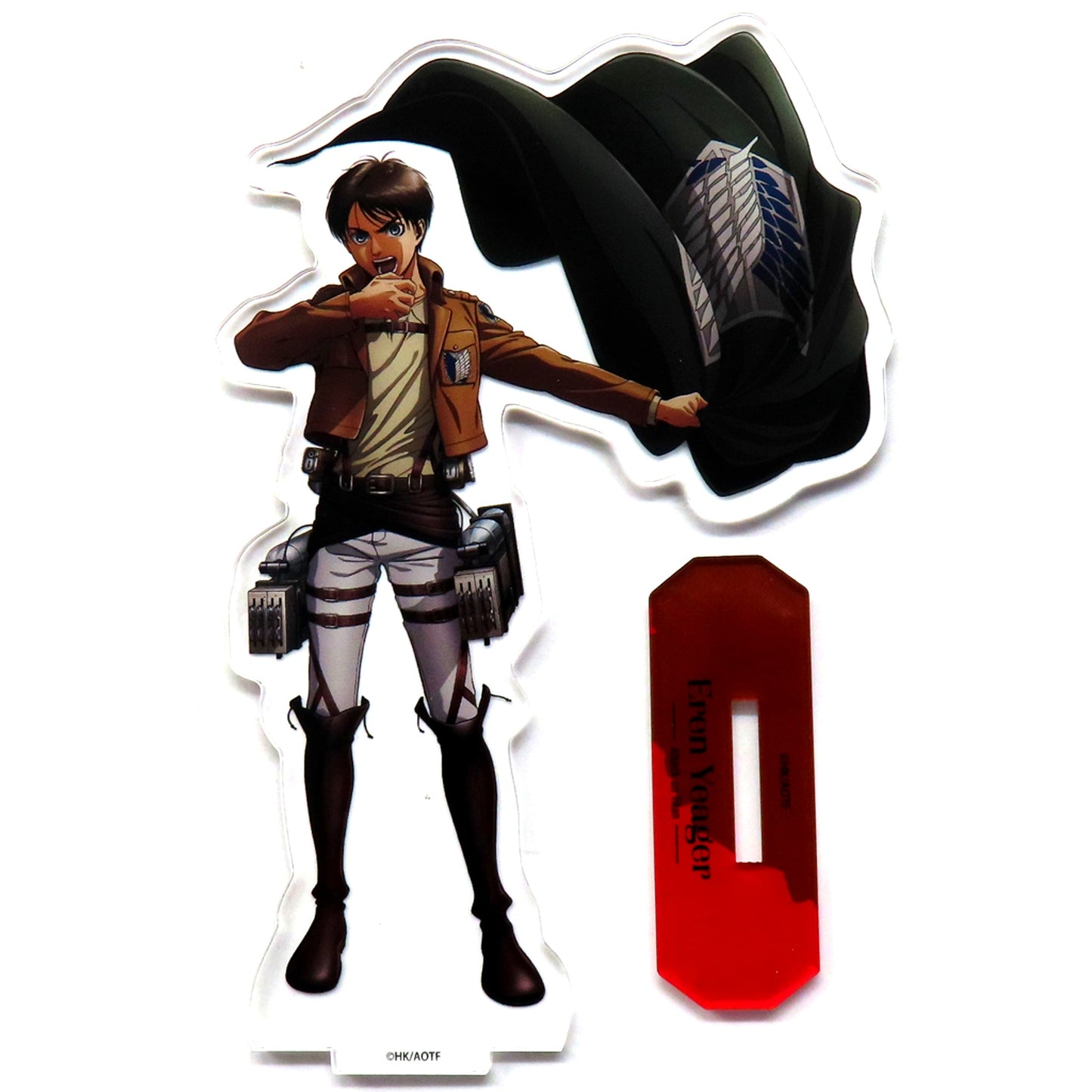 Eren Yeager Attack on Titan Original Illustration Acrylic Stand [USED]