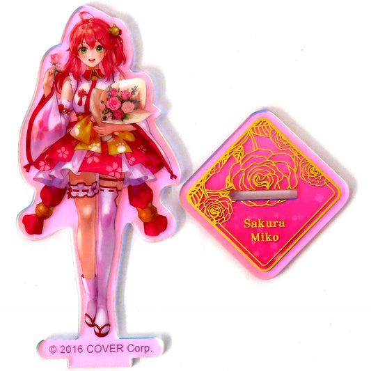 Sakura Miko Flower Acrylic Stand Virtual YouTuber Holo Live hololive Meet x Taipei POP UP STORE [USED]