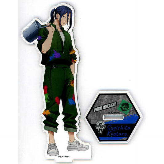 Kyotaro Sugishita Acrylic Stand WIND BREAKER x SWEETS PARADISE [USED]