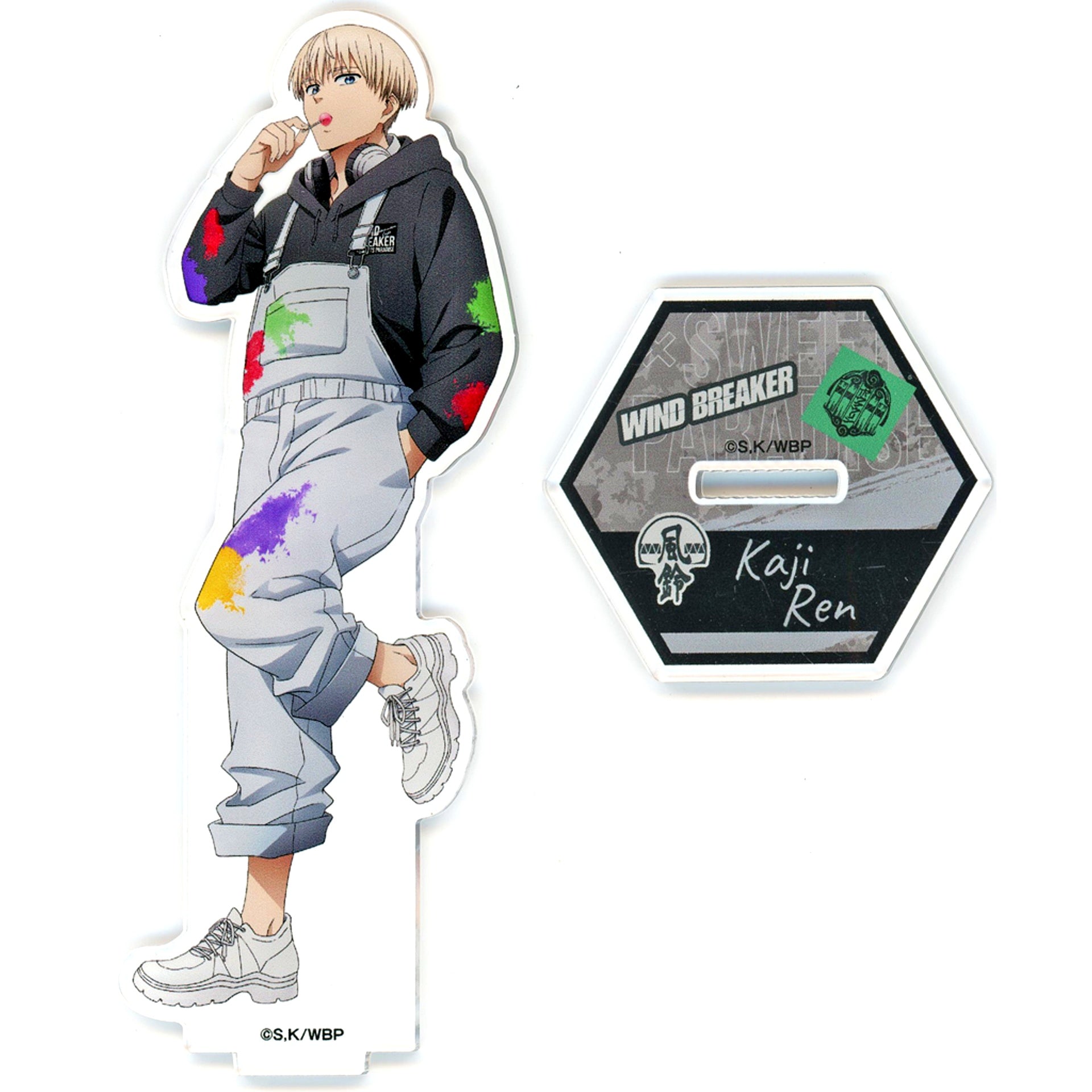 Ren Kaji Acrylic Stand WIND BREAKER x SWEETS PARADISE [USED]