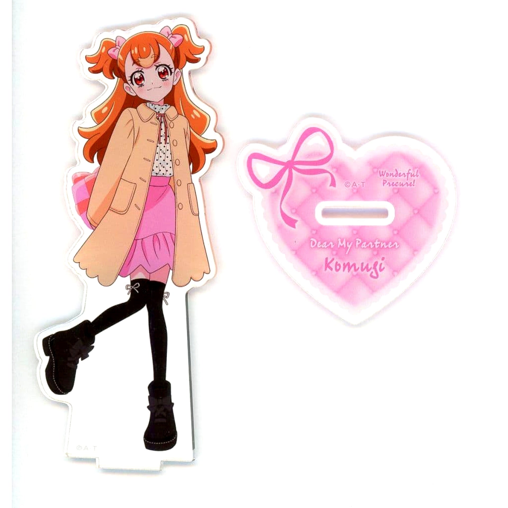 Komugi Inukai Wonderful Precure Dear My Partner Acrylic Stand [USED]