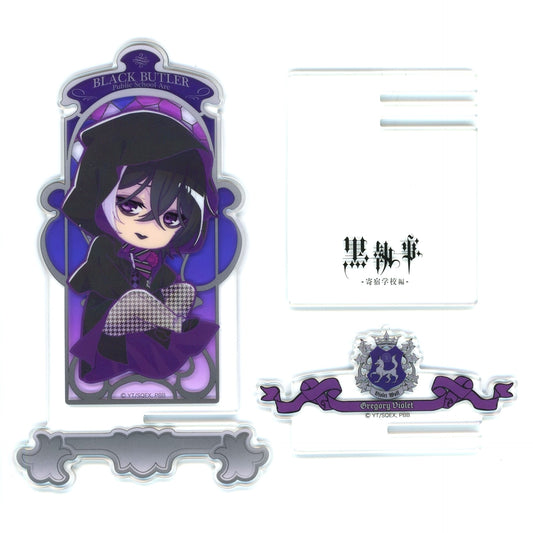 Gregory Violet Activityty Acrylic Stand EX Black Butler Public School Arc [USED]