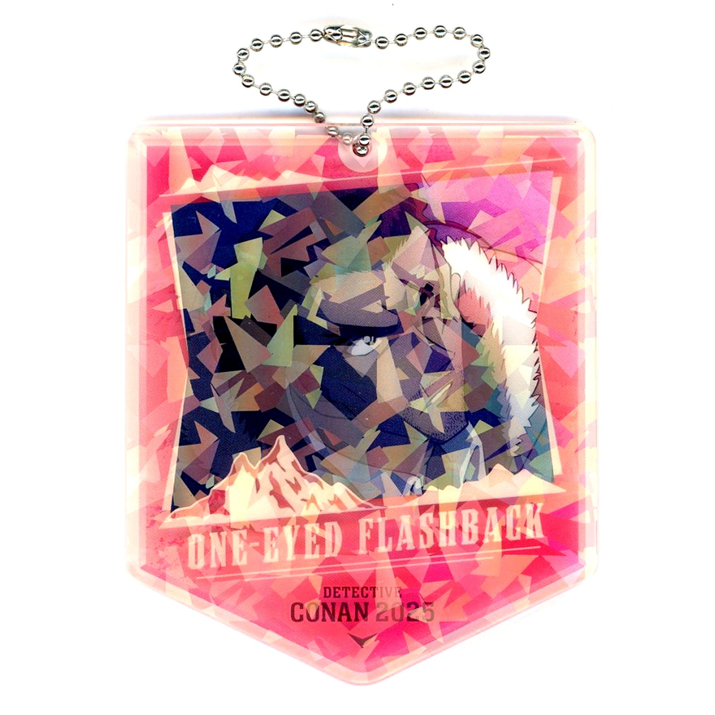 Kansuke Yamato Scene Shot D Detective Conan The Movie The One-Eyed Residual Image Kirakira Acrylic Keychain EX [USED]
